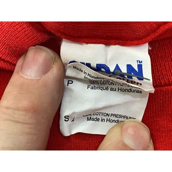 Vintage 90s Peanuts Snoopy Christmas Snowman Santa Joe Cool Shirt Small Holiday - Picture 5 of 5